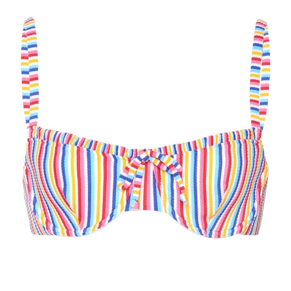 Onia Marilyn Top – Micro Stripe Multi – Small